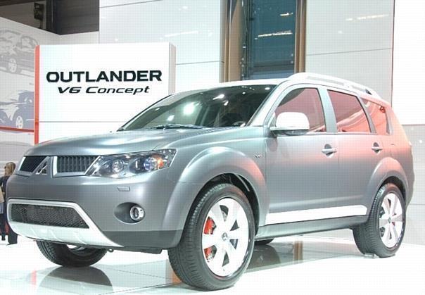 Mitsubishi Outlander V6 Concept. Foto: Auto-Reporter